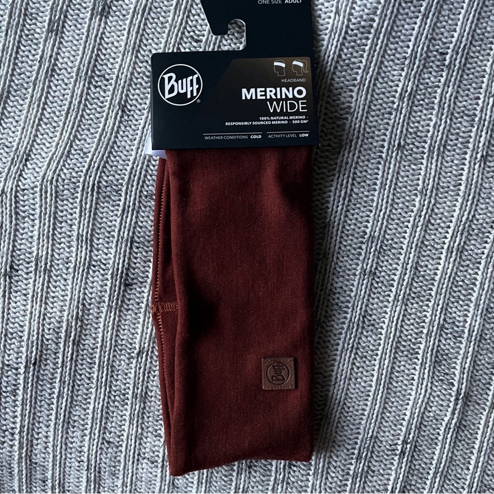 Buff merino headband